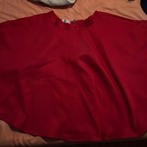 Maggie Tang red circle skirt